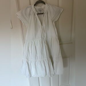 Women’s White Smocked Dress